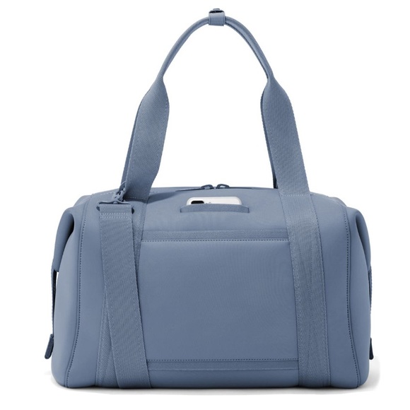 Dagne Dover Large Neoprene Carryall Duffle Bag NWT Ash Blue - Picture 4 of 11